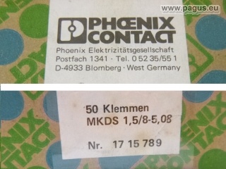PHOENIX CONTACT Leiterplattenklemme