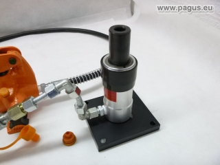 UNICRAFT Handhebelpumpe mit Zylinder