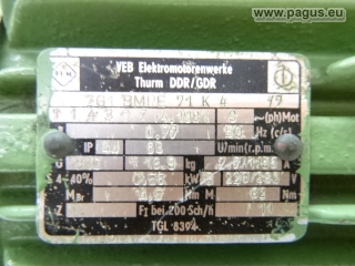 VEM Getriebemotor mit Bremse