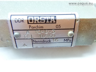 Zawór zwrotny ORSTA