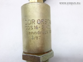 ORSTA Druckbegrenzungsventil