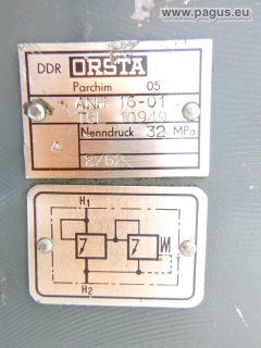 ORSTA Druckbegrenzungsventil