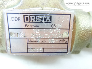 ORSTA Drosselventil