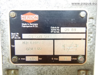 HERION Stromregelventil