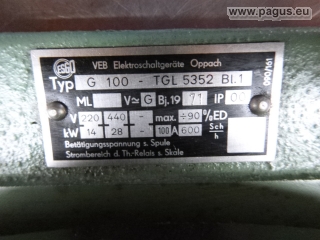 ESGO Leistungsschütz