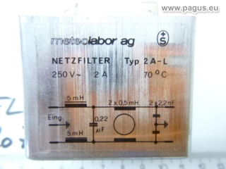 METEOLABOR  Netzfilter