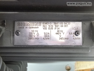 SIEMENS Seitenkanal- Vakuumpumpe