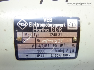 VEM Gleichstrommotor