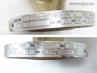 SAMSON Schrägsitzventil