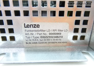 LENZE Funkentstörfilter