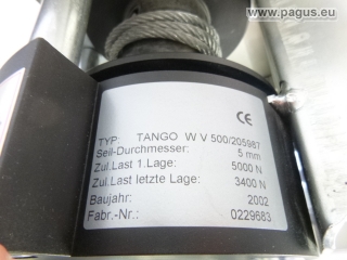 PAGUS Hebevorrichtung