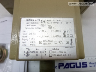 SAMSON Elektrohydraulisches Hubgerät