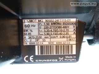 GRUNDFOS Inline-Pumpe