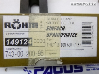 RÖHM Spannpratze