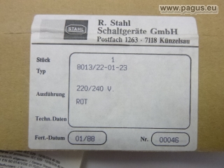 STAHL Einbau-Leuchtmelder