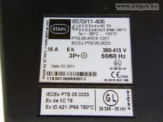 STAHL Schaltersteckdose