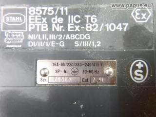 STAHL Schaltersteckdose