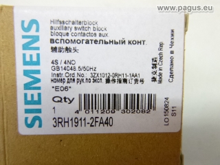 SIEMENS Leistungsschütz