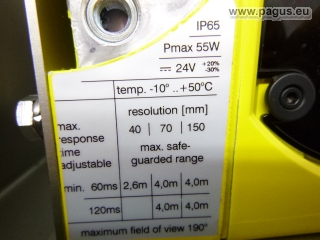 Bezpieczny skaner laserowy SICK