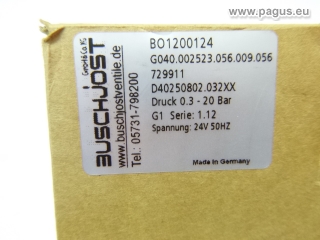 BUSCHJOST servogesteuertes Magnetventil