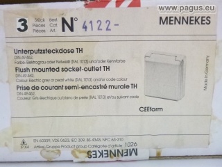 MENNEKES Cepex-Unterputzsteckdose