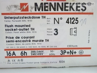 MENNEKES Cepex-Unterputzsteckdose