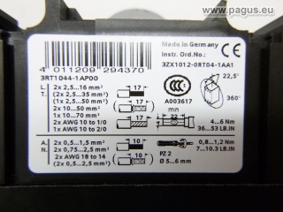 SIEMENS Leistungsschütz