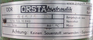 ORSTA Membranspeicher 1,0 l