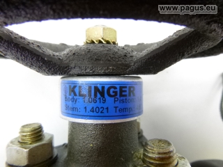 KLINGER Kolbenschieberventil