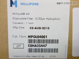 Filtr membranowy MILLIPORE