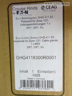 CEAG Ex-e Befehlsgeber