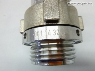 Zawór FLUX FES wykonany ze stali nierdzewnej