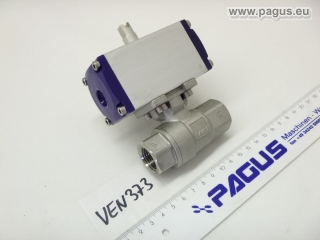 Zawór kulowy PAGUS z napędem zaworu