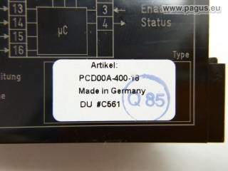 PARKER Ventilverstärker