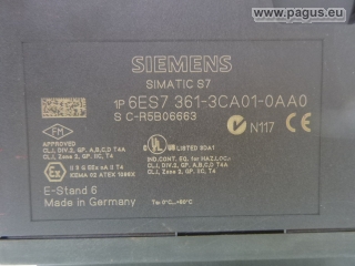 SIEMENS Maschinensteuerung