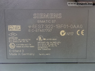 SIEMENS Maschinensteuerung