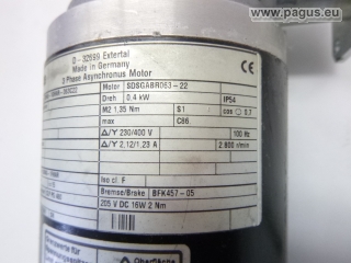 LENZE Getriebemotor mit Bremse