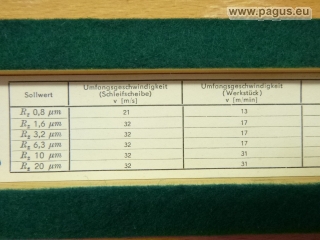 MASSI Oberflächen Vergleichsplatten