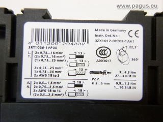 SIEMENS power contactor