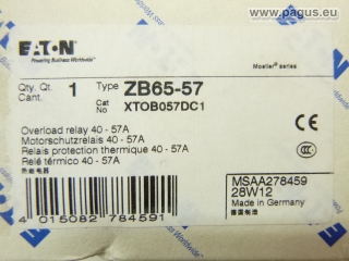 EATON overload relay