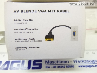 INAKUSTIK AV Blende VGA mit Kabel