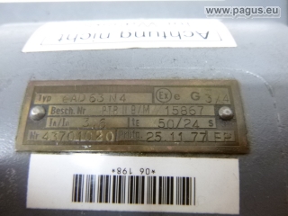 PAGUS Zahnradpumpe mit Motor