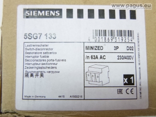 SIEMENS Lasttrennschalter