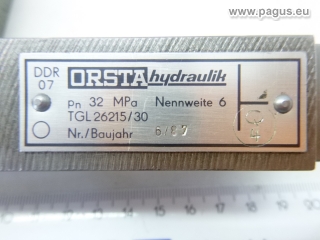 ORSTA Zwischenplattenventil