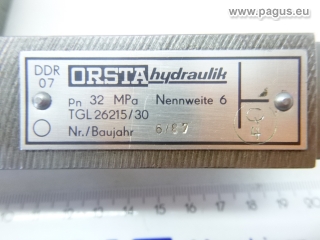 ORSTA Zwischenplattenventil