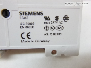 SIEMENS Leitungsschutzschaltersortiment