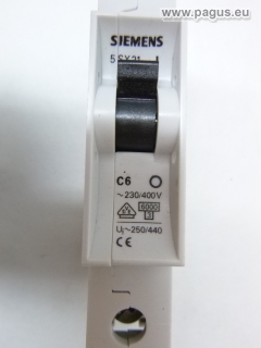 SIEMENS Leitungsschutzschaltersortiment