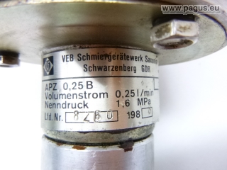 SAXONIA Schmierpumpe mit Motor