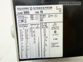 SQUARE D Thermisches Motorschutzrelais