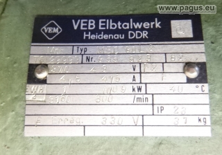 VEM Gleichstrommotor